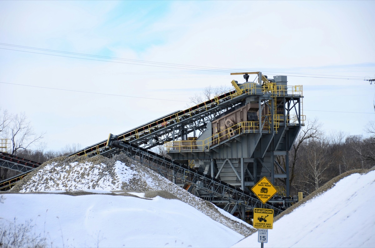 Crushing plant